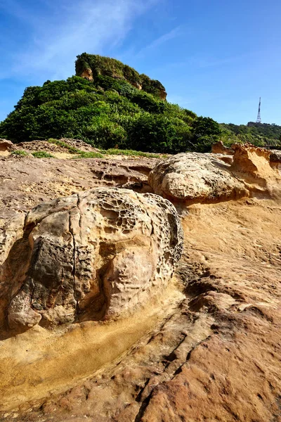 Geopark Yehliu Tajwanie — Zdjęcie stockowe