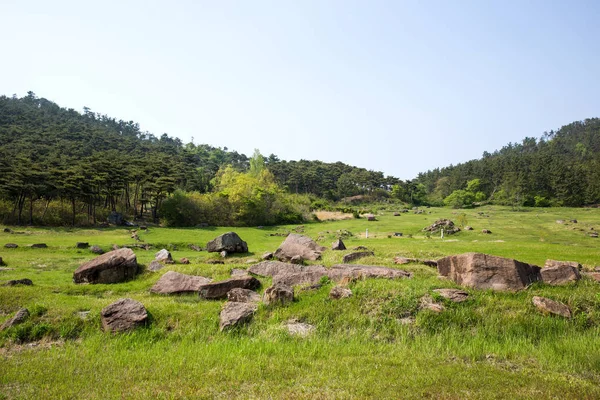 Dolmen Gochang County Korea — Zdjęcie stockowe