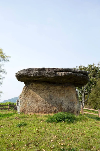 Dolmen Condado Gochang Corea — Foto de Stock