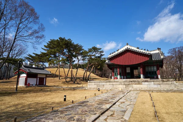 Seonjeongneung Tumbas Reales Dinastía Joseon Ubicadas Gangnam Corea —  Fotos de Stock