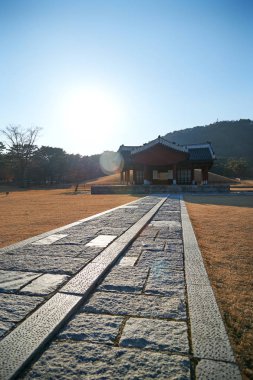 Uireung Kraliyet Mezarları Joseon Hanedanı Seul, Kore bulunan.