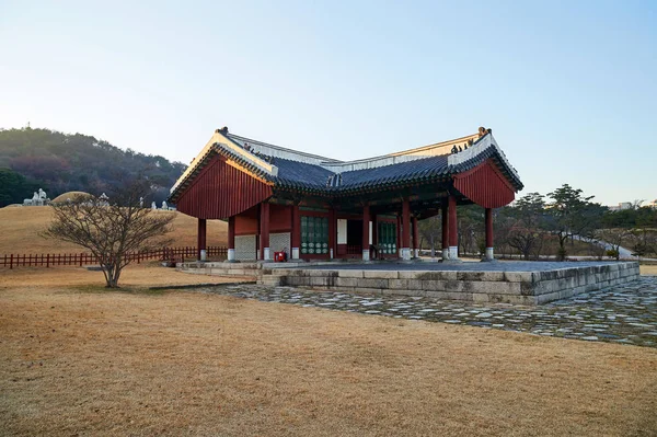 Tombe Reali Uireung Della Dinastia Joseon Situate Seoul Corea — Foto Stock