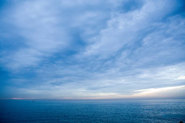 Esta Vista Amanhecer Praia Haeundae Coreia — Fotografia de Stock