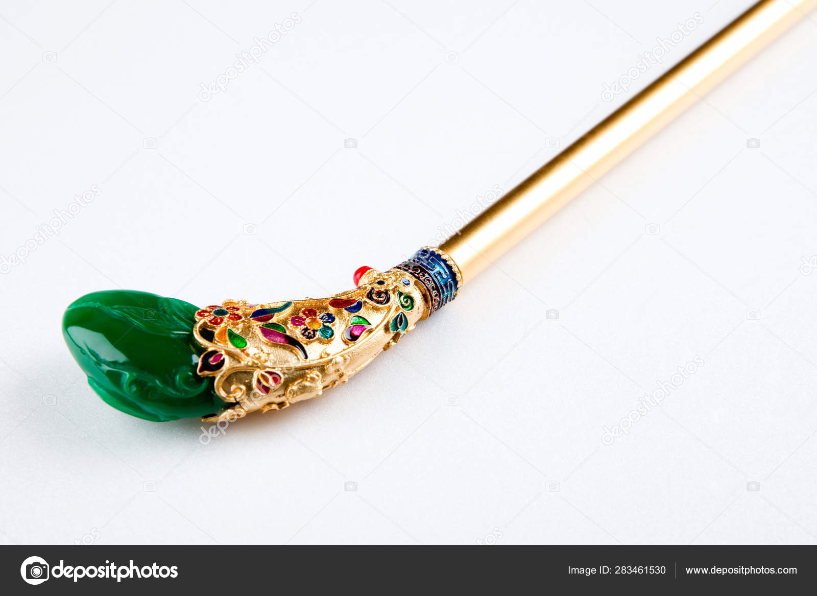 Binyeo Korean Traditional Ornamental Hairpin Stock Photo