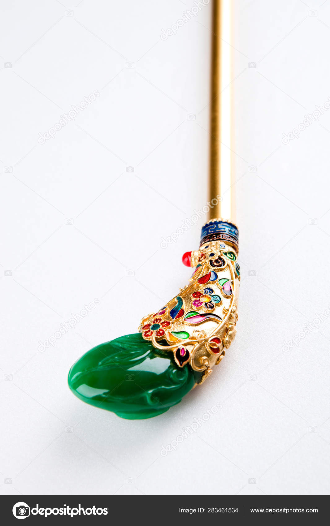 Binyeo Korean Traditional Ornamental Hairpin Stock Photo