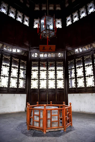 Der Garten Des Bescheidenen Verwalters Ist Eine Berühmte Touristenattraktion Suzhou — Stockfoto