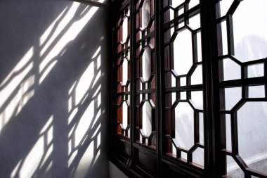 Lion Grove Garden Suzhou, Çin ünlü bir turistik.