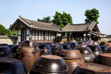 Daeheungdongheon Kore 'de bir Joseon Dynasty Building.