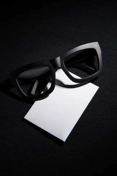 Image Black Glasses — Stock Photo, Image