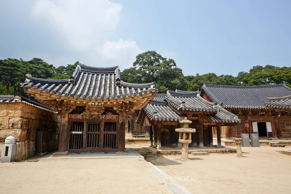 Tempio Tongdosa Famoso Tempio Yangsan Corea — Foto Stock