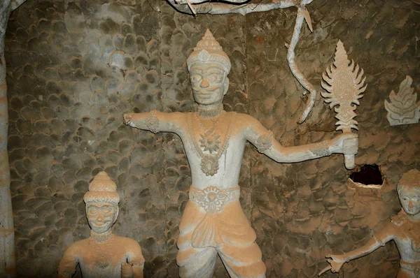 Wat Xieng Khuan Vientiane Laos Buddha Park — Stock fotografie