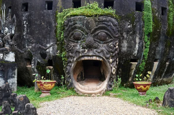 Ват Сиенг Хуан Вьентьяне Лаос Buddha Park — стоковое фото