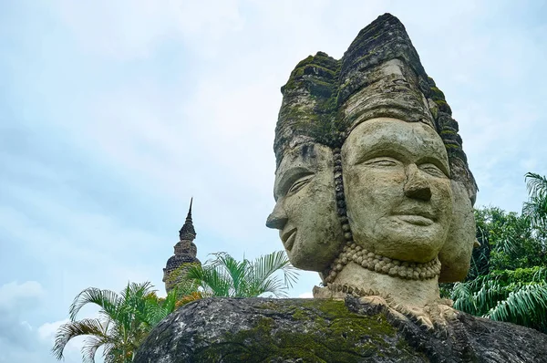 Wat Xieng Khuan Vientiane Laos Buddha Park — Foto Stock