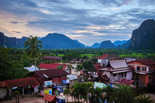 Vientiane Laosz Különböző Tájak — Stock Fotó