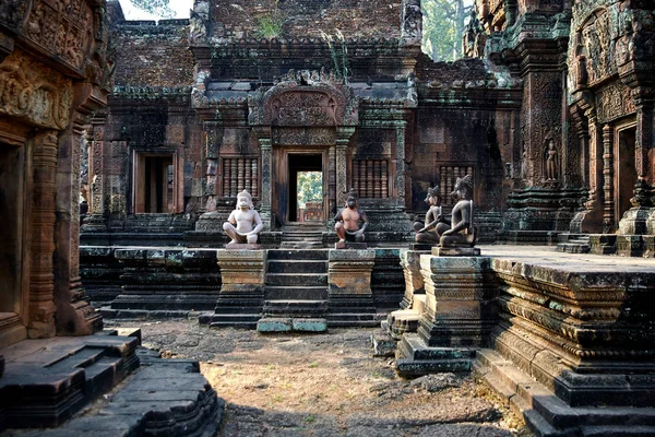 Ruinas Banteay Srei Camboya —  Fotos de Stock