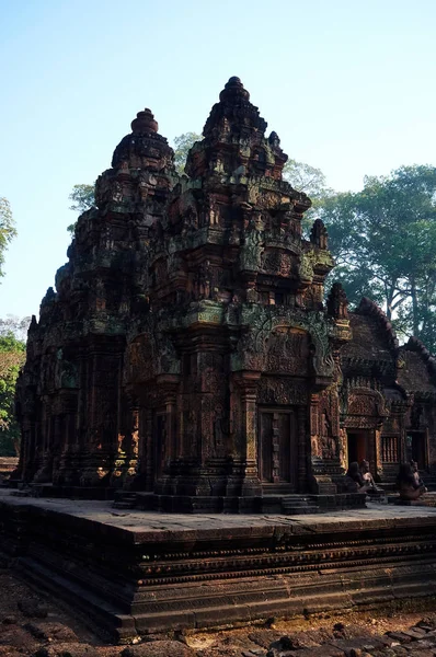 Banteay Srei Ruins Kambodja — Stockfoto