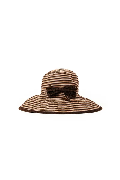 Beach Hat White Background — Stock Photo, Image