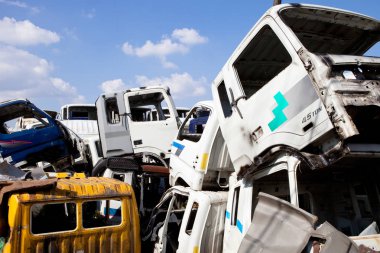 Burası Kore 'de bir hurdalık..