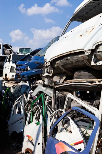 Dit Een Autokerkhof Korea — Stockfoto