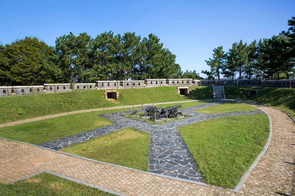 Deokjin Fortress Military Defense Facility Joseon Dynasty — Stock Photo, Image