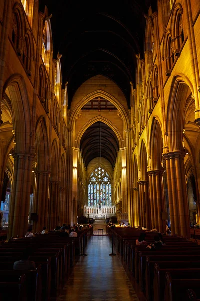 Mary Cathedral Sydney Australia — Stock Photo, Image