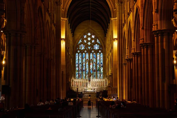 Mary Cathedral Sydney Australia — Stock Photo, Image