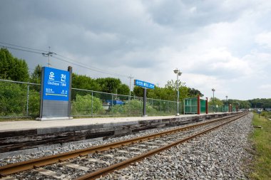 Kore 'deki Uncheon İstasyonu.