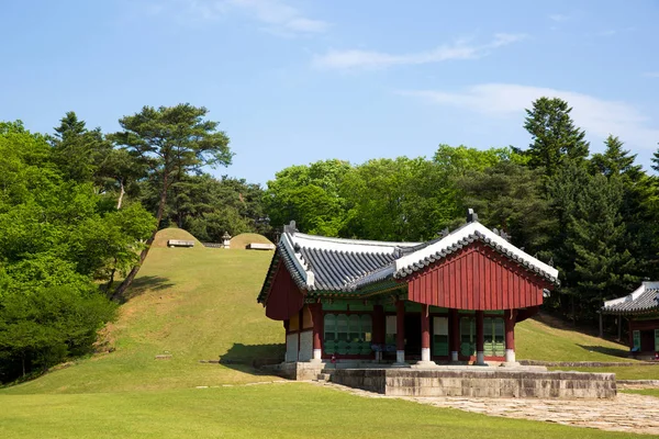 Paju Tři Královské Hrobky Královská Hrobka Dynastie Joseon — Stock fotografie