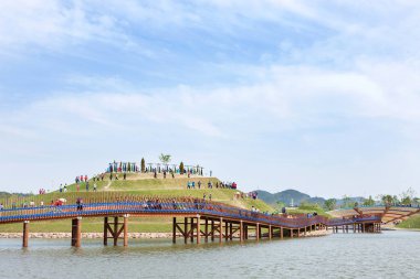 Suncheonman Garden Kore 'de ünlü bir turistik yerdir..