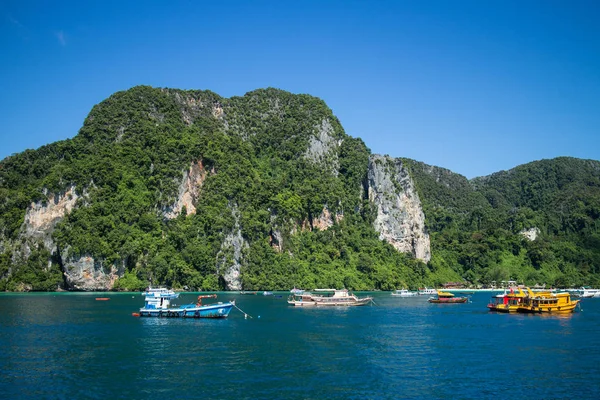 Phi Phi Islands Famoso Local Férias Tailândia — Fotografia de Stock
