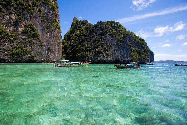Phi Phi Islands Famoso Lugar Vacaciones Tailandia —  Fotos de Stock