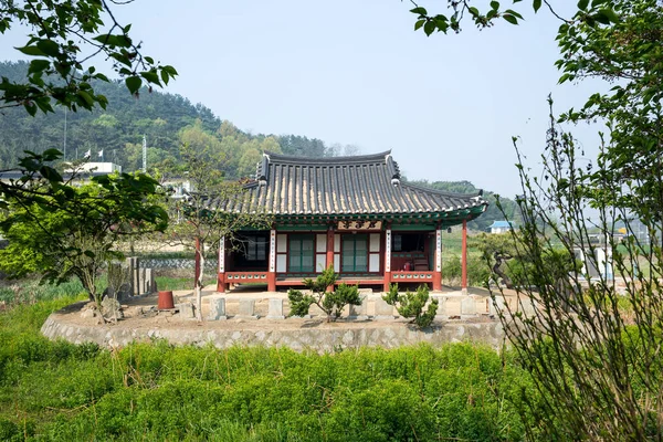 Παραδοσιακό Κτίριο Της Κορέας Στο Jeongeup Νότια Κορέα — Φωτογραφία Αρχείου