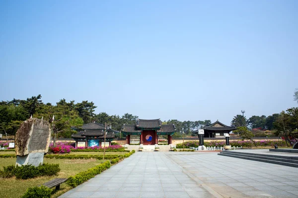 Baek Jeong Anıt Salonu Jeongeup Güney Kore — Stok fotoğraf