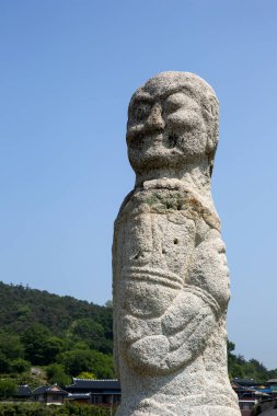 Güney Kore Namwon-si 'deki Manboksa Tapınağı.