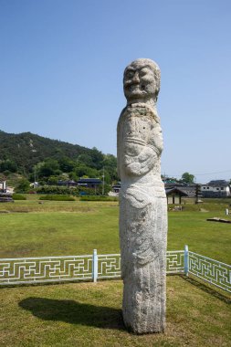 Güney Kore Namwon-si 'deki Manboksa Tapınağı.