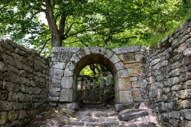 Gyoryongsanseong Kalesi eski bir asit..