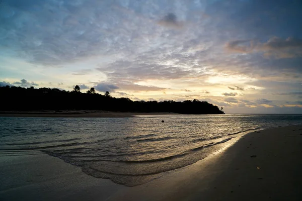 Hermosa Vista Mar Desde Fiji — Foto de Stock