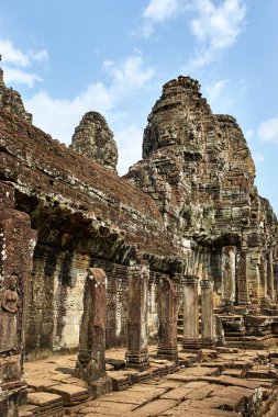 Kamboçya 'daki Bayon harabeleri.