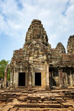 Kamboçya 'daki Bayon harabeleri.