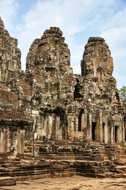 Kamboçya 'daki Bayon harabeleri.