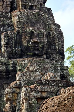 Kamboçya 'daki Bayon harabeleri.