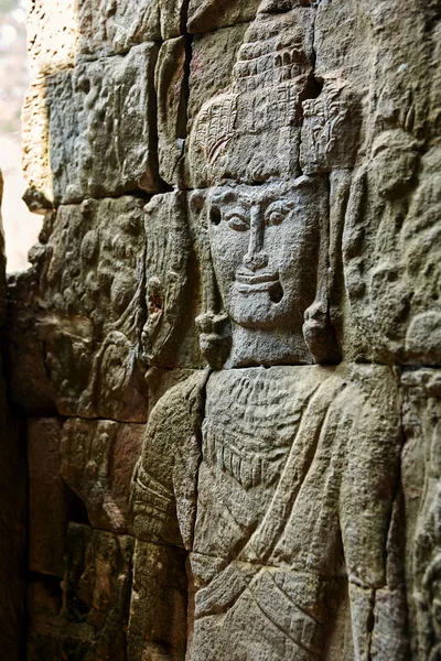 Bayon Ερείπια Στην Καμπότζη — Φωτογραφία Αρχείου