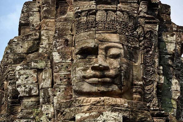 カンボジアのバイヨン遺跡 — ストック写真