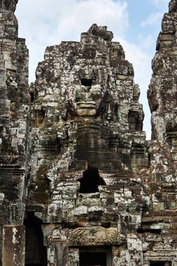 Kamboçya 'daki Bayon harabeleri.