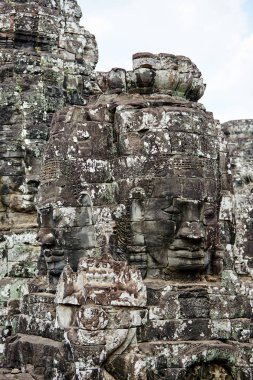 Kamboçya 'daki Bayon harabeleri.