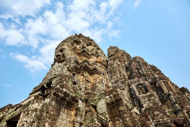 Kamboçya 'daki Bayon harabeleri.