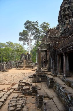 Kamboçya 'daki Bayon harabeleri.