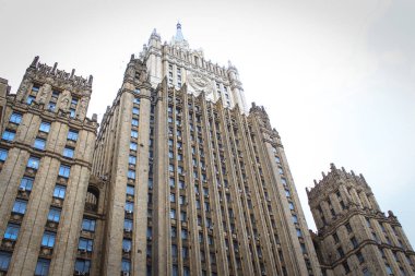 skyscraper in Moscow