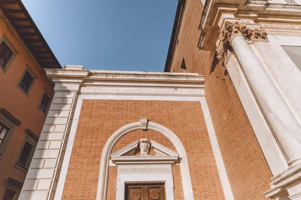 Detail Domu Staré Středomořské Evropské Město Pisa Itálie — Stock fotografie