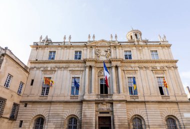 Arles town hall clipart